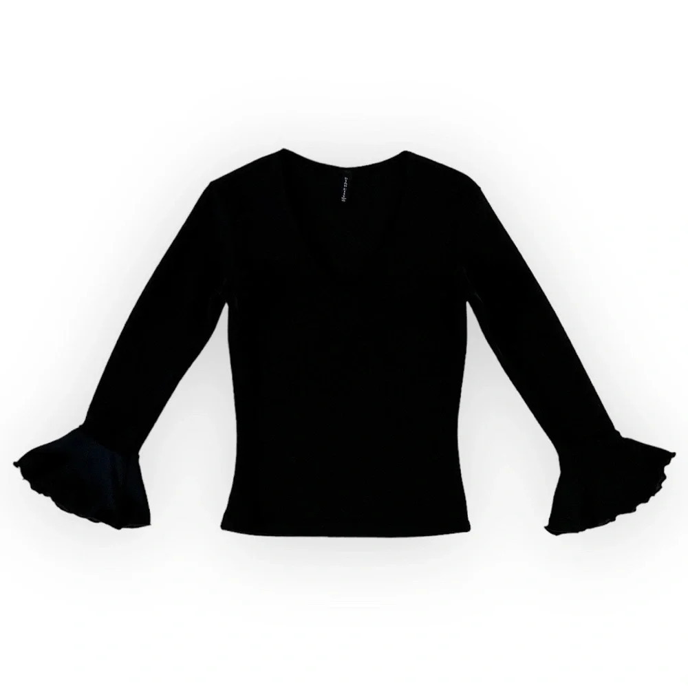 Vintage 90’s Star City Trumpet Sleeve Top